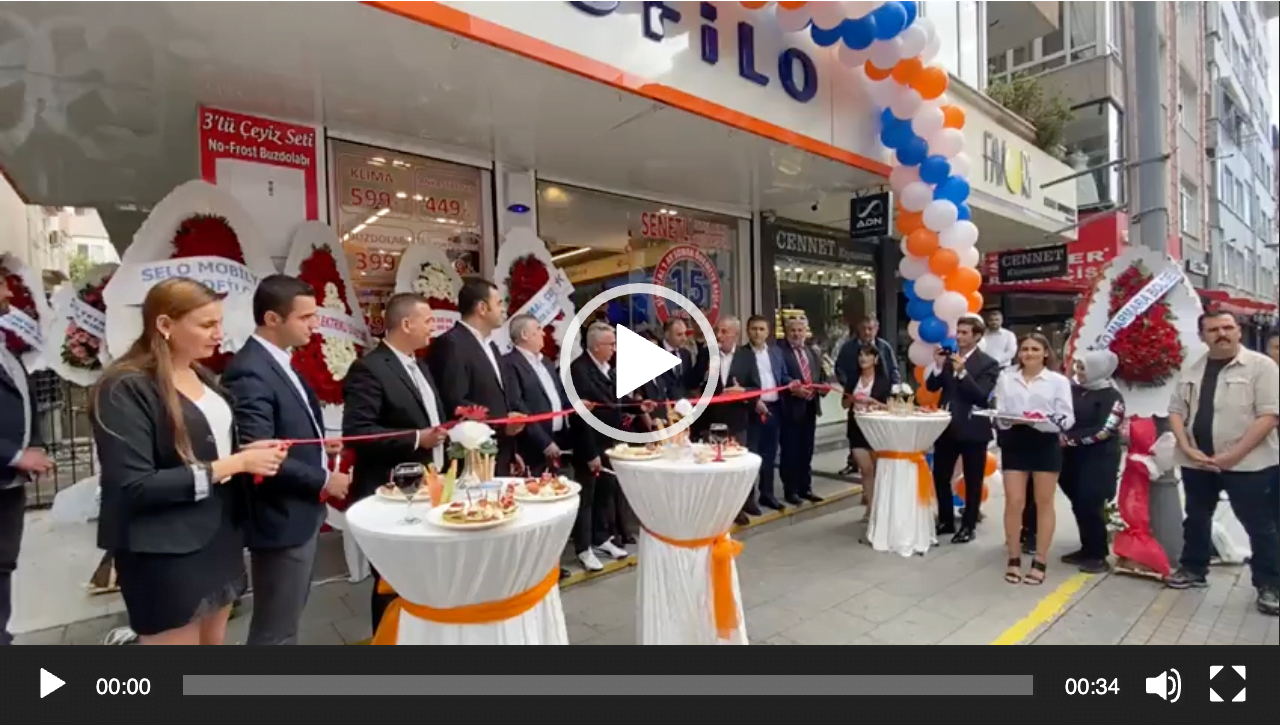 Avcılar tekstil mağazası dükkan açılış organizasyonu balon